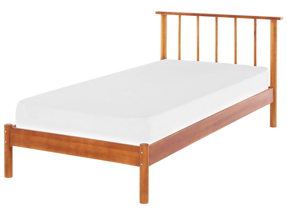 Bed Dennenhout BARRET 90 x 200 cm Bruin