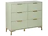 6 Drawer Chest WALCOTT Light Green
