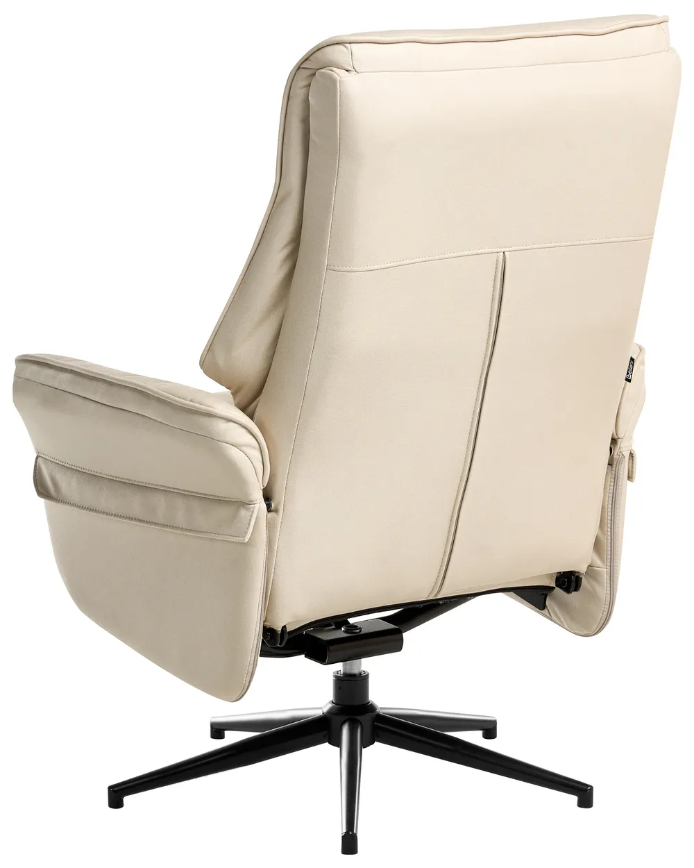 Recliner Chair ERATO Fabric Light Beige_1007321
