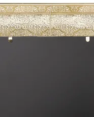 Wall Mirror PLERIN 60 cm 60 cm Metal Gold_741062