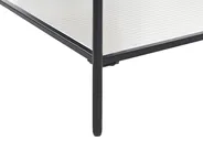 Coffee Table BLAIR Tempered Glass Black_941892