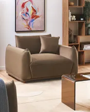 Armchair JUBEK Velvet Brown_1074556