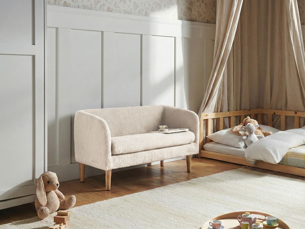 Kinderbank DAGALI Bouclé Beige