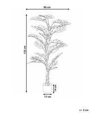 Sztuczna roślina MONSTERA 155 cm Zielony_1028561