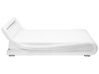 Faux Leather EU Super King Waterbed LED White AVIGNON_704841