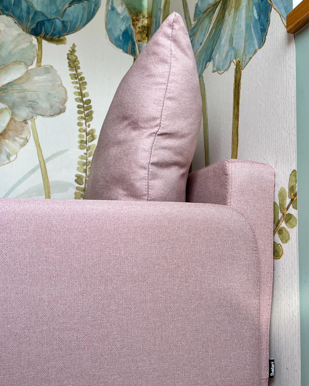 Sofa Bed 2 Seater BELFAST Fabric Pink_1005717