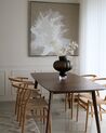 Extending Dining Table 150/190 x 90 cm Dark Wood MADOX_895550