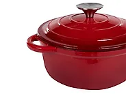 Gusseisen Kochgeschirrset 8-teilig FEURA Rot_1170426