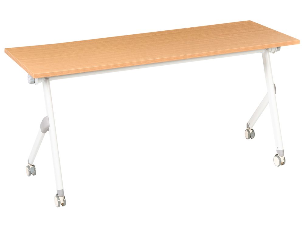 Zusammenklappbarer Schreibtisch BENDI 160 cm 60 cm Braun