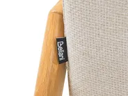 Set da salotto 3 posti EDLAND con Panca Tessuto Beige chiaro_1041066