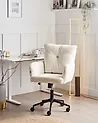 Desk Chair ALPINE Boucle Off-White