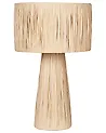 Table Lamp WELMEL Wicker Natural