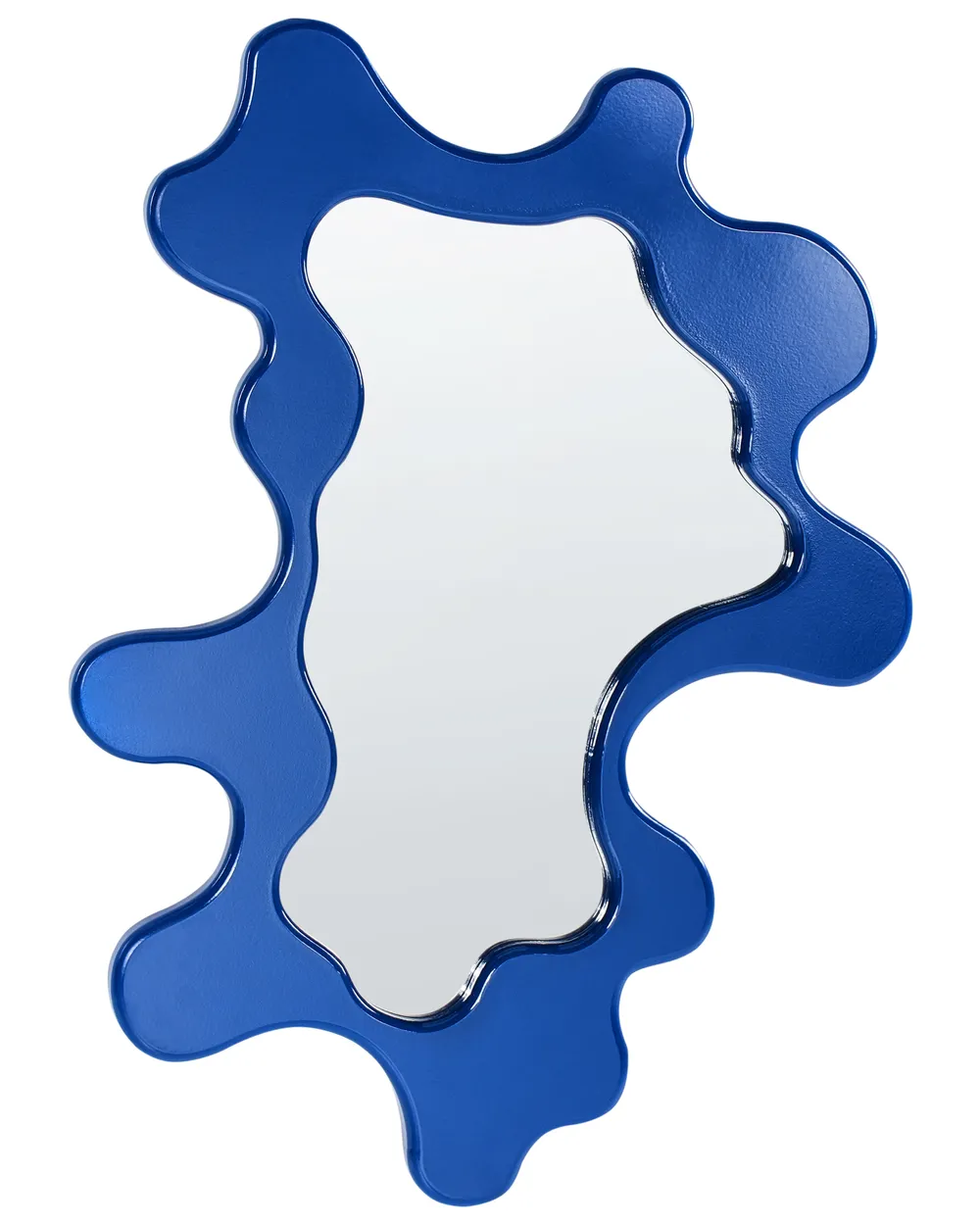Lustro ścienne ROSCOFF 59 cm 80 cm Niebieski