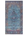 Kék pamutszőnyeg 80 x 150 cm KANSU_852270