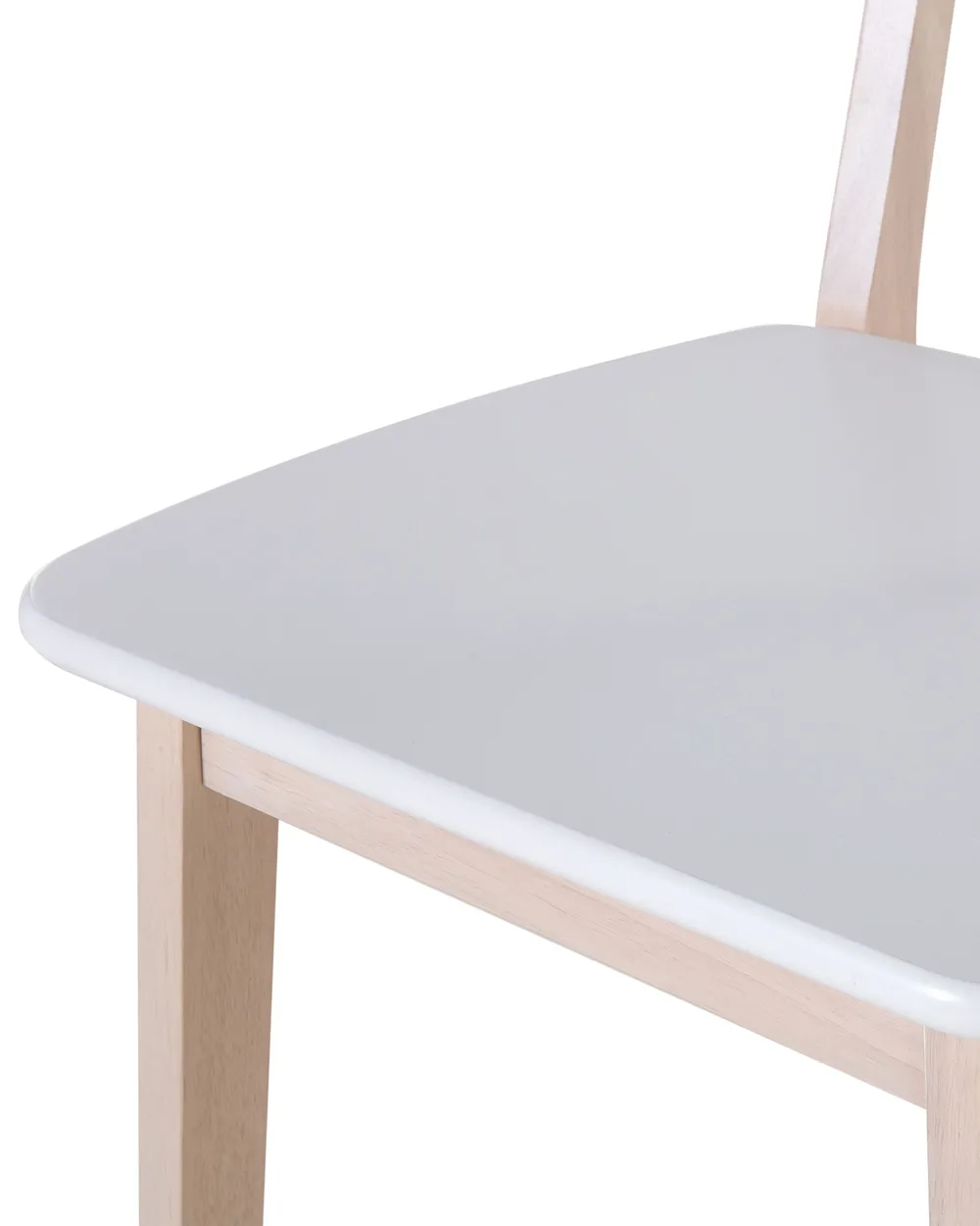 Set di 2 sedie da pranzo SANTOS Bianco_696487