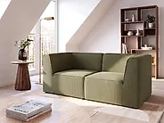 Sofá modular 2 plazas LEMVIG Pana Verde_1188293