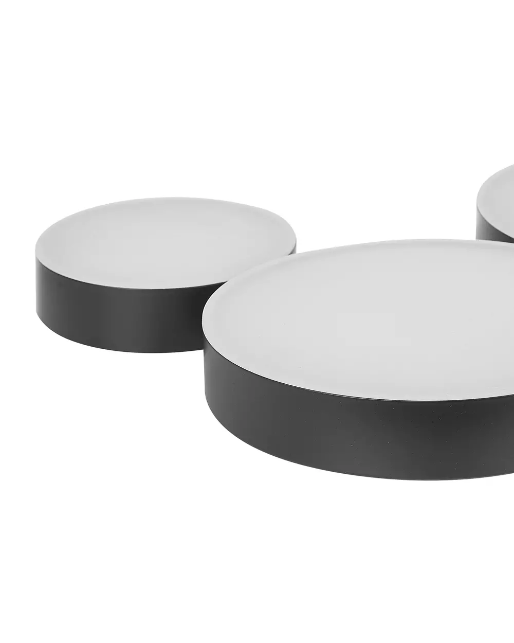 LED Ceiling Lamp LUGA Metal Black_847461