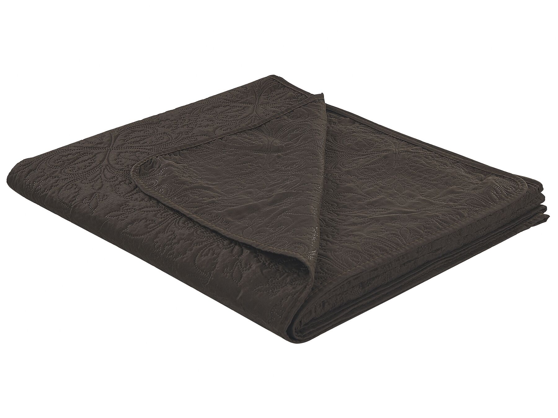 Embossed Bedspread 220 x 240 cm Brown RAYEN_822051