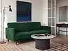 Sofa Bed 3 Seater SENJA Velvet Emerald Green
