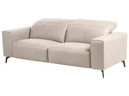 Living Room Set 6 Seater OMMEL Fabric Taupe_1035572