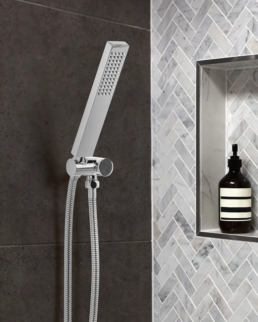 Shower Head TABACAL Brass Silver_1186971