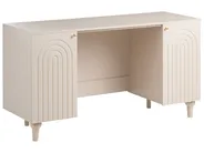 Scrivania ARVANI 140 cm 50 cm Beige chiaro_1092250