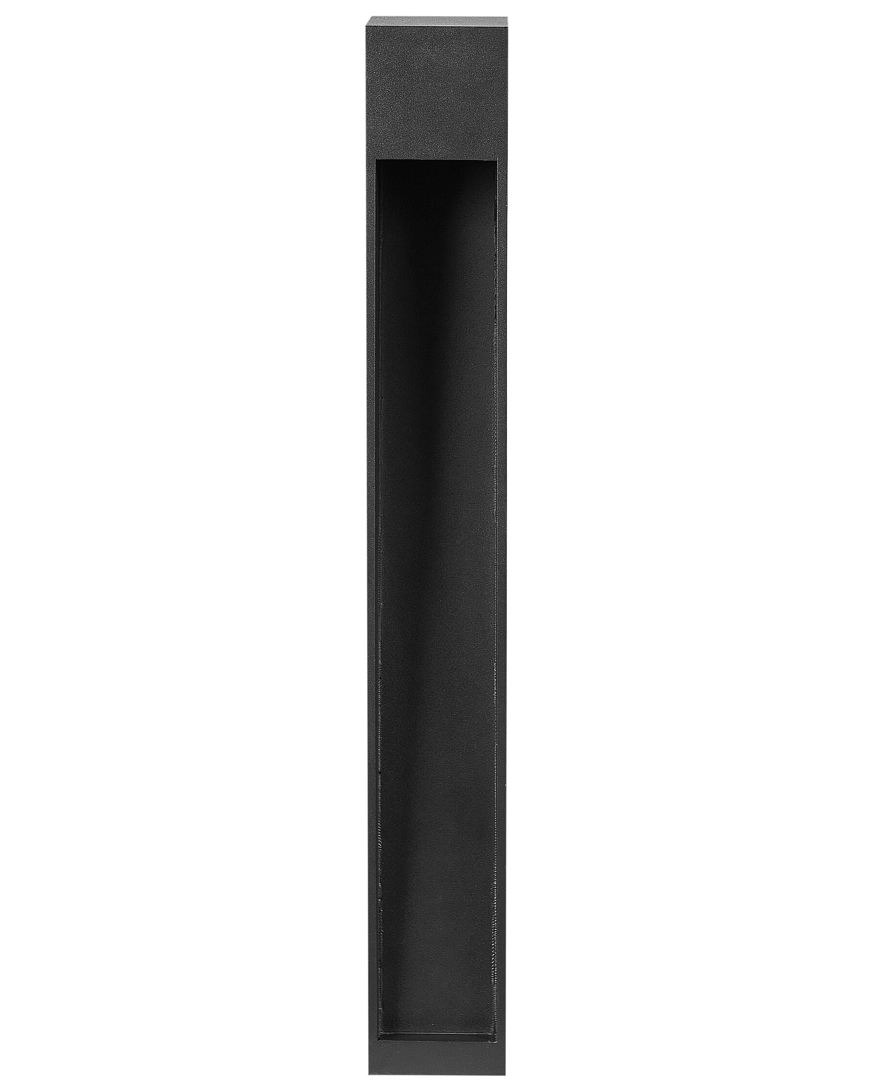 Vonkajšie stĺpikové LED svietidlo čierne SABINO_917066