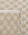 Jute Area Rug 140 x 200 cm Beige AKBEZ_808809