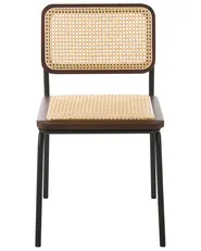 Set di 2 sedie da pranzo CORVALLIS Rattan sintetico (PE) Marrone_1058809