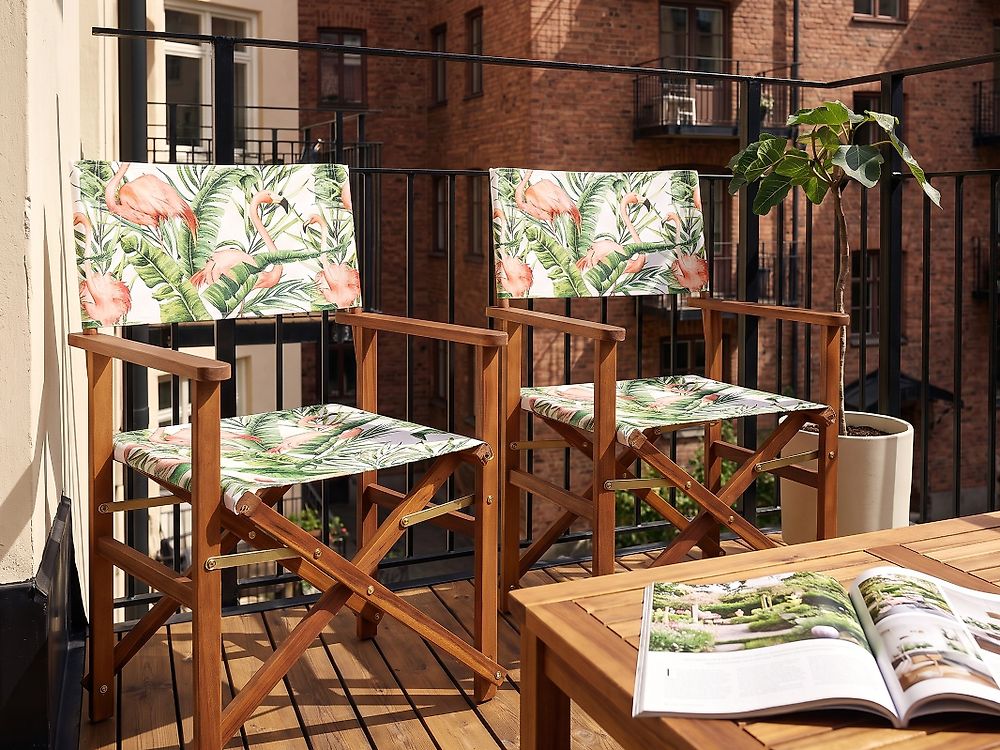 Ersatzstoff für Gartenstühle 2er Set CINE Rosa