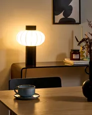 Table Lamp ABENS Wood Black_1037044