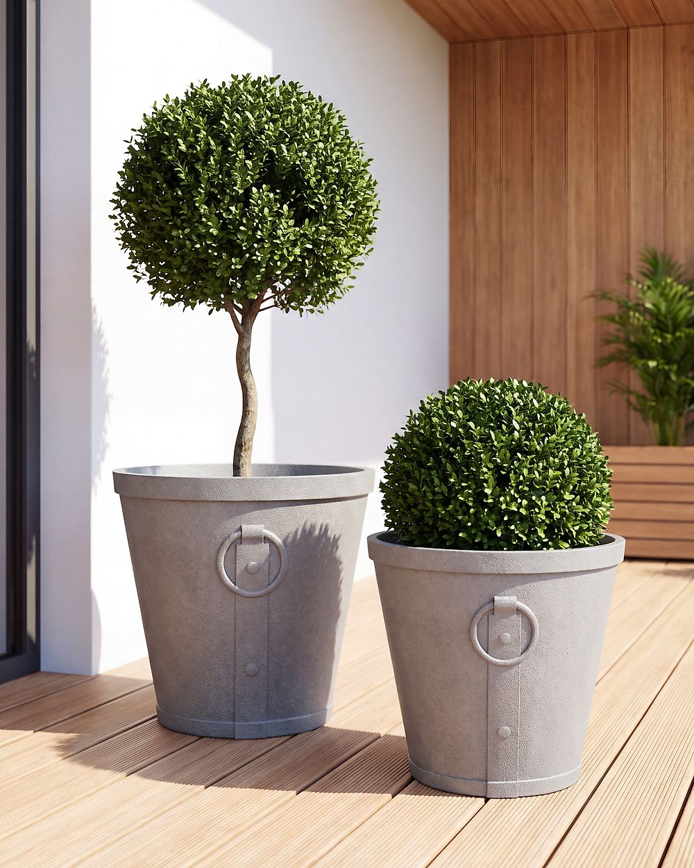 Plant Pot VARI 41 cm Grey