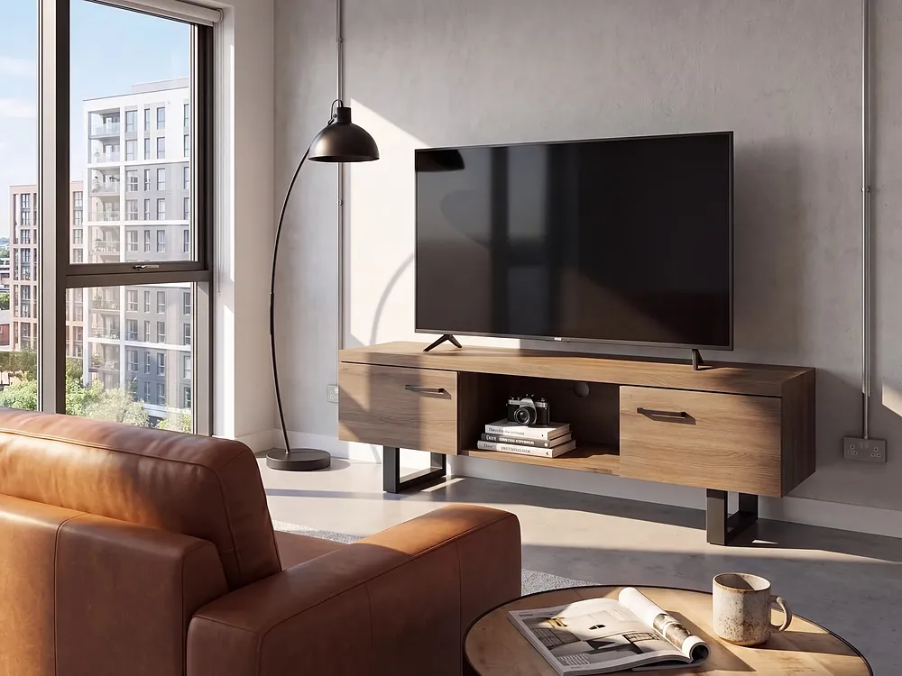 Mobile TV TIMBER Marrone scuro_1154892