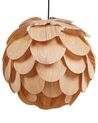 Lampa wisząca bambusowa naturalna BAMPUR_934798