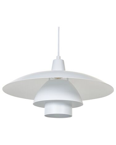 Metal Pendant Lamp White DEEL