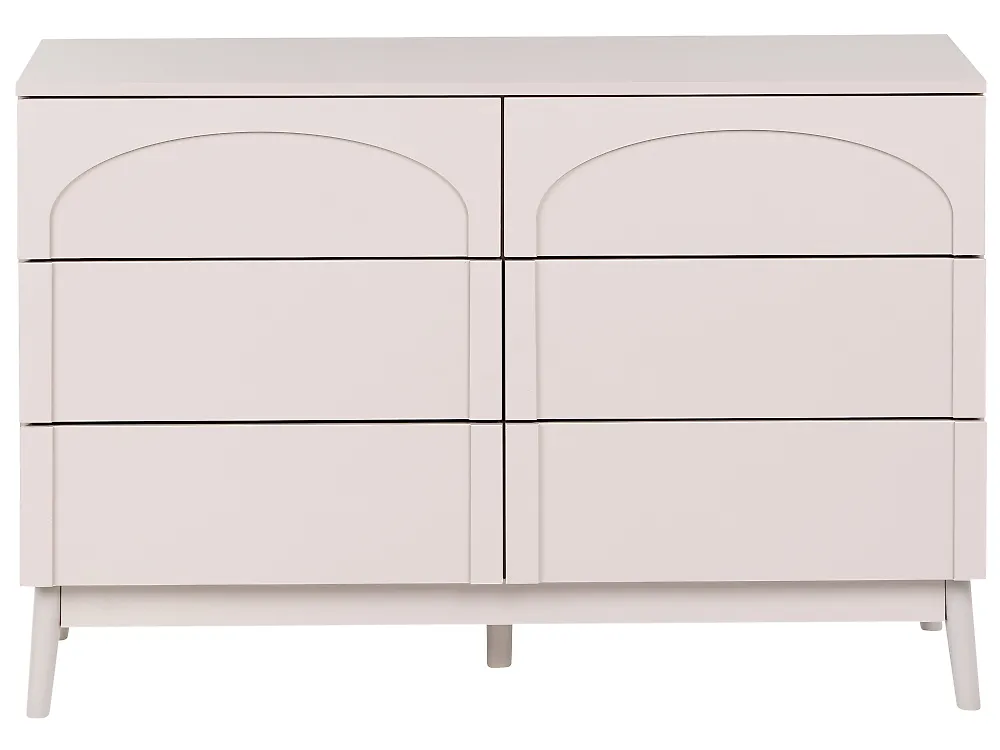 6 Drawer Chest BOULIA Light Beige_1169126