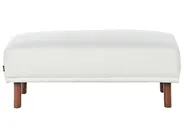 Corner Sofa 3 Seater HOLT with Ottoman Boucle White Left Hand_959476