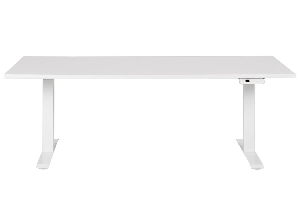 Scrivania Regolabile In Altezza 80x50cm - Per Ufficio O Casa, Bianco - Foto 11