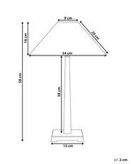 Lampada da tavolo DHUD Metallo Nero_1033628