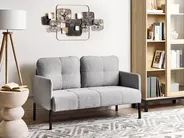 Sofa 2 Seater LAHTI Fabric Grey_930571