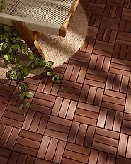 Outdoor Flooring ACERENZA Certified Acacia Wood Brown_957736