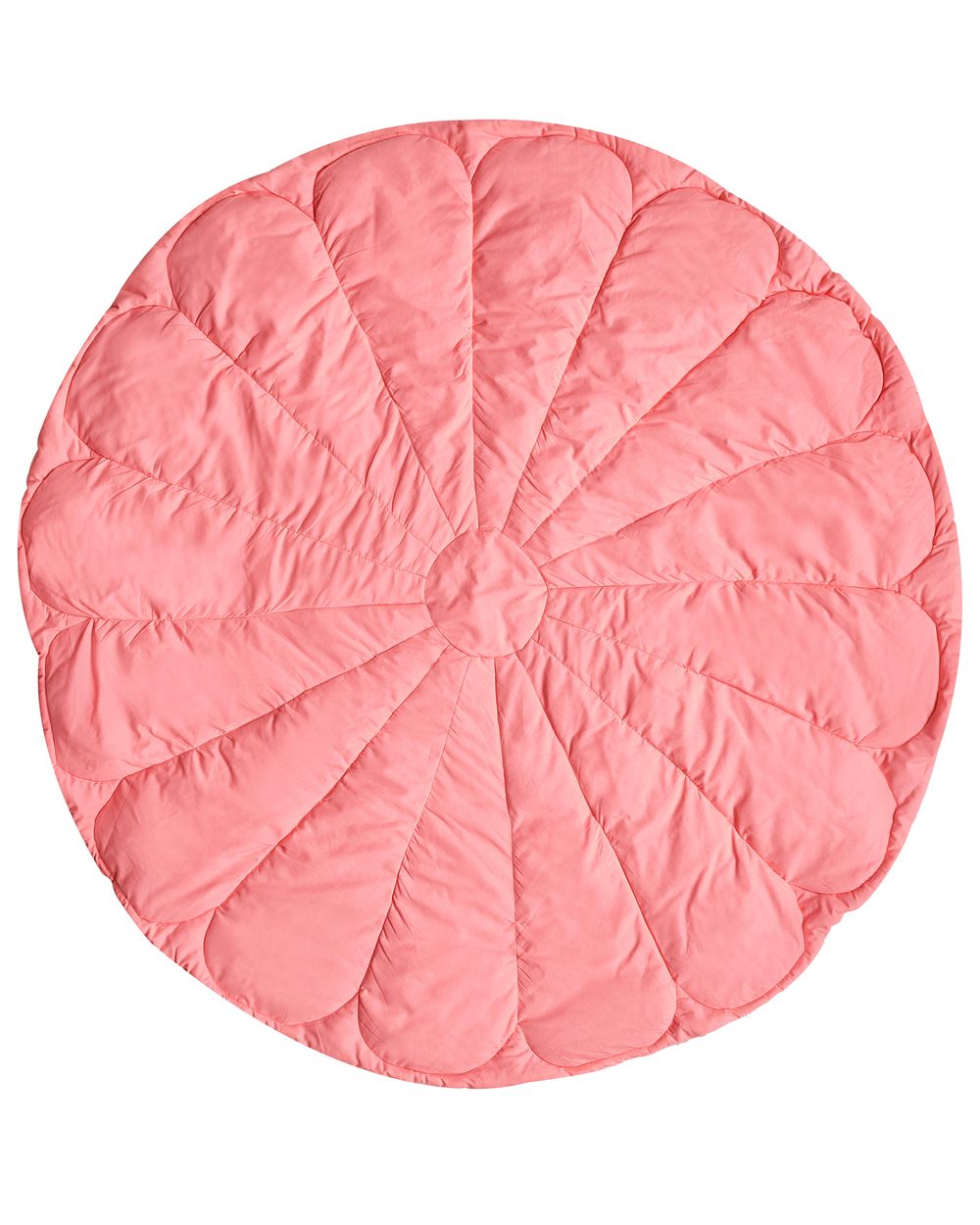 Kids Playmat ELIZJUM 110 x 110 cm Cotton Coral