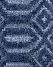 Tappeto ADATEPE Blu marino 160 x 230 cm Viscosa_750638