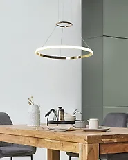 Lampe LED suspendue TANO Métal Doré_1180354