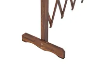 Garden Trellis SCIOLZE Extendable Dark Brown_1041500