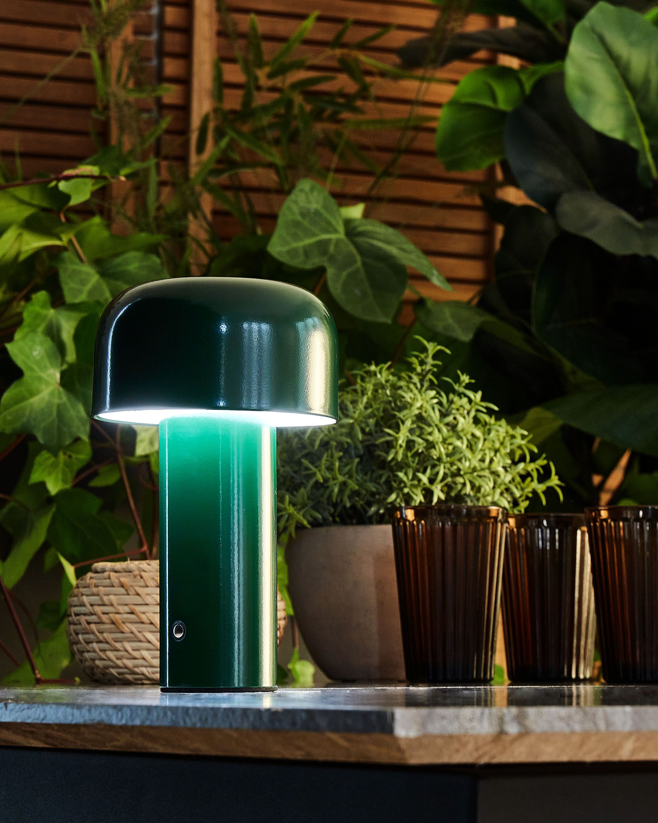 Lampada Da Tavolo LED Wireless Amingulry: Ricaricabile, Touch Dimmerabile Con 3 Temperature Colore, Design In Metallo E Cristallo, Portatile Per Esterno E Regalo