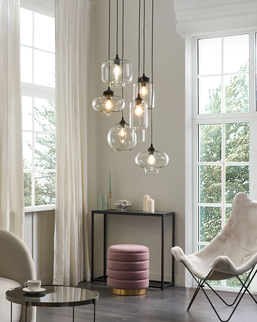 Pendant Lamp BEMBOKA Glass Transparent