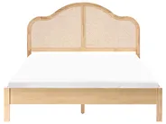 Bed HOUNOUX 160 x 200 cm (EU King Size) Light Brown_1047743