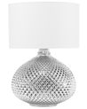 Lampa stołowa MADON Szkło Srebrny