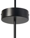 Metal LED Pendant Lamp with Remote Black AFRAM_919204